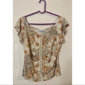 New Woman Vintage Floral Top